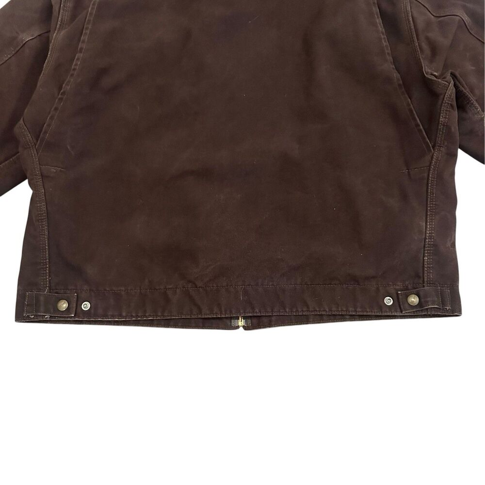 Vintage Carhartt Detroit Jacket J97 DKB Workwear Blanket Lined Men’s  XL RARE - Picture 10 of 11